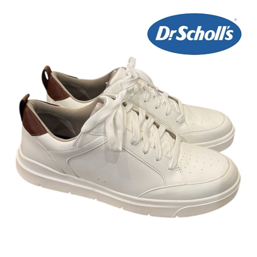 Dr. Scholl's Men's White Sneakers 9.5